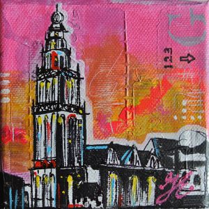 Martinitoren pink