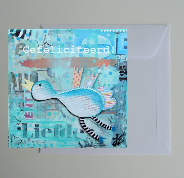 Flying bird Gefeliciteerd! - Afbeelding 2