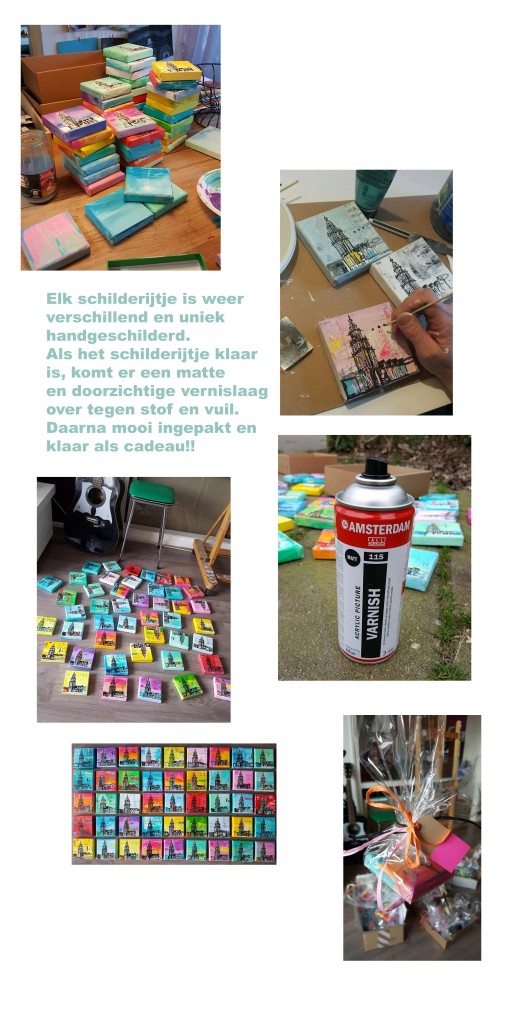 relatiegeschenk mini Martinitorentjes Groningen Janet Edens 