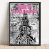 a3 poster Martinitoren Groningen shop Janet Edens
