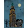 Martinitoren Groningen bie oavond - Afbeelding 2